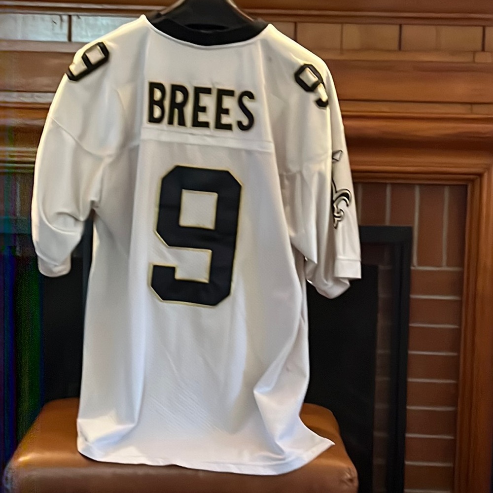 NFL REEBOK New Orleans Saints Brees, 9, white Jersey